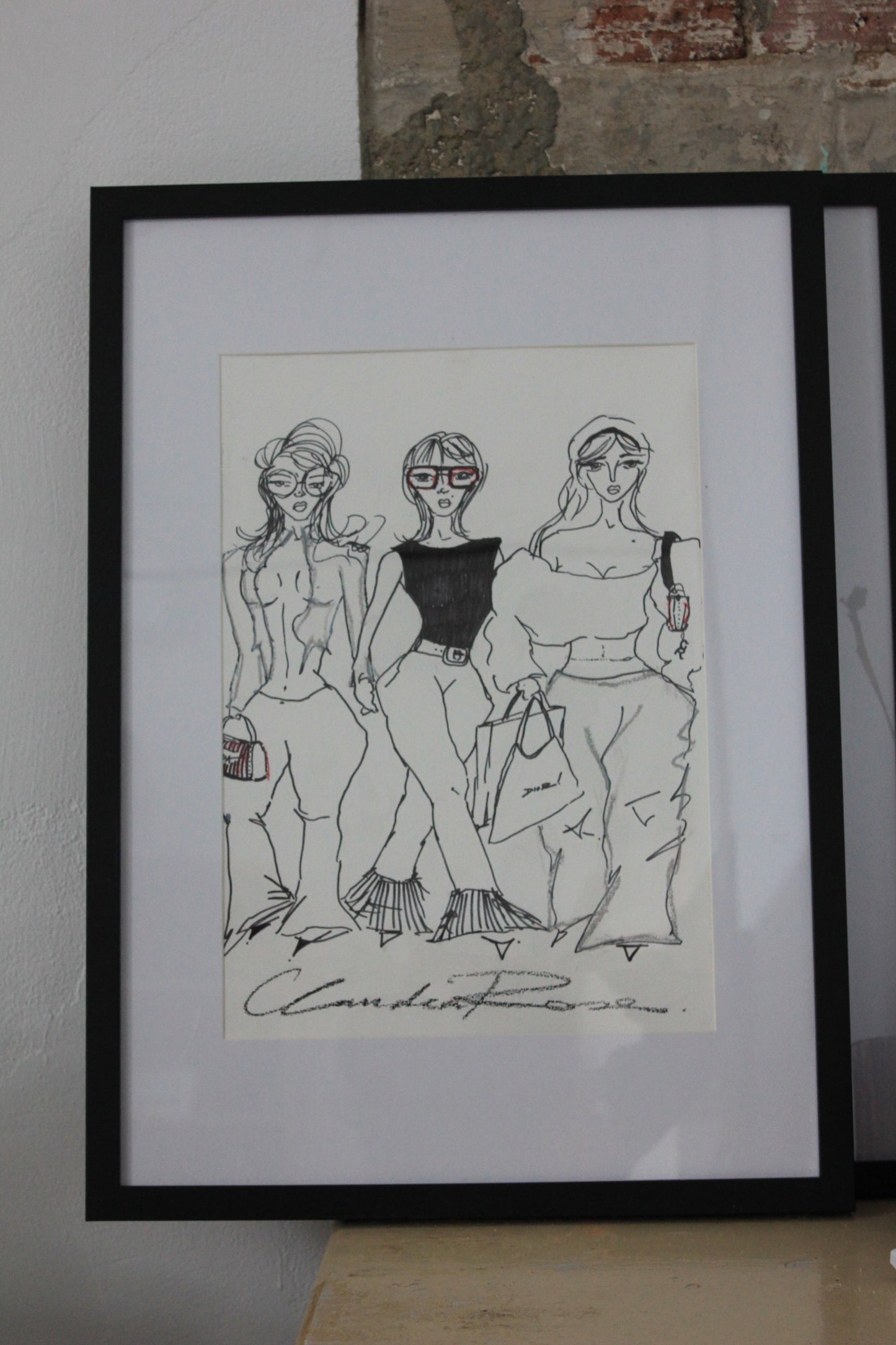Claudias Angels | Framed Original