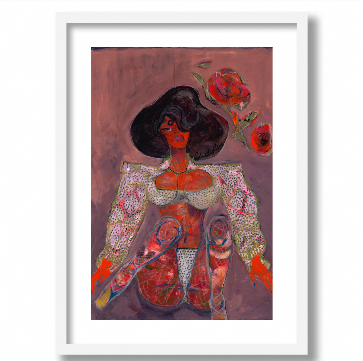 Sit Like A Lady | Print