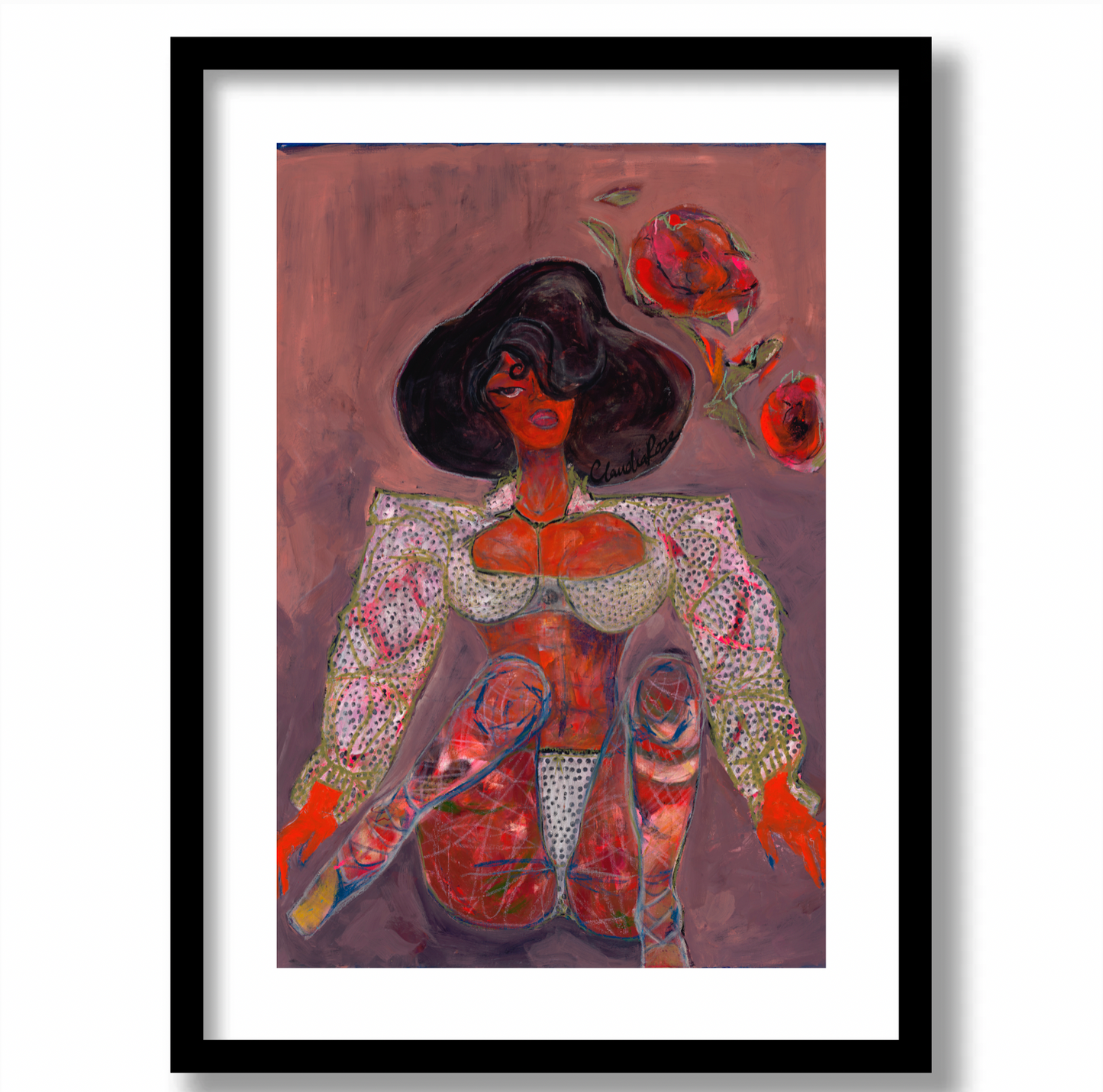 Sit Like A Lady | Print