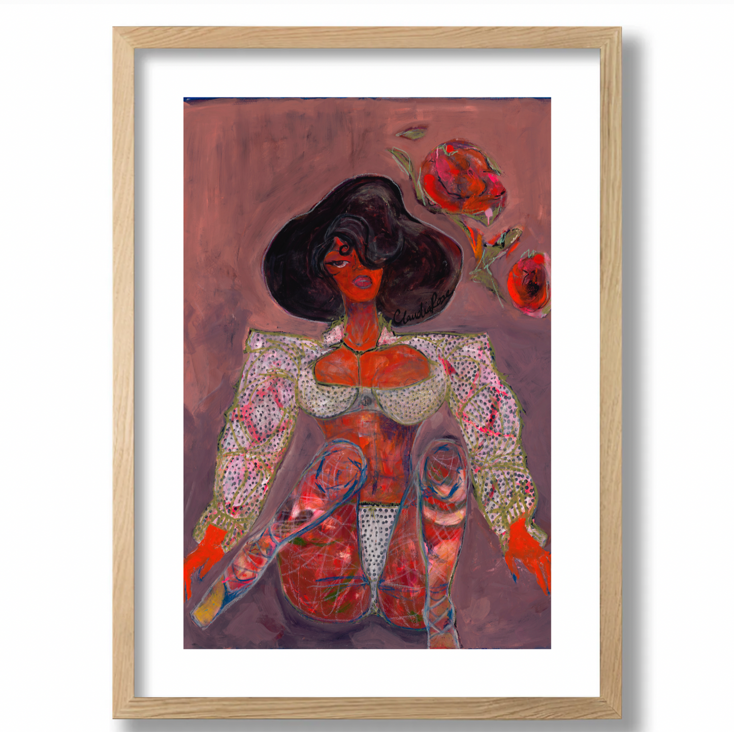 Sit Like A Lady | Print